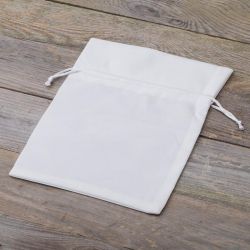 Bolsas de terciopelo 18 x 24 cm - blanco Bolsas blancas