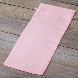 Bolsa de satén 16 x 37 cm - rosa claro Bolsas rosas