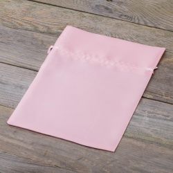 Bolsas de satén 18 x 24 cm - rosa claro Bolsas de satén