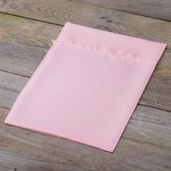 Bolsas de satén 26 x 35 cm - rosa claro Bolsas grandes 26x35 cm