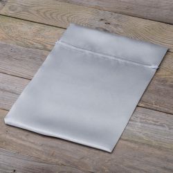 Bolsas de satén 26 x 35 cm - gris plata Bolsas plata / gris