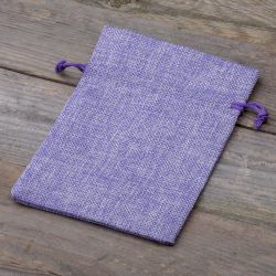 Bolsas de yute 13 x 18 cm - violeta claro Lifehack: ideas inteligentes