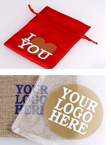 Bolsas personalizadas con una impresión o logotipo