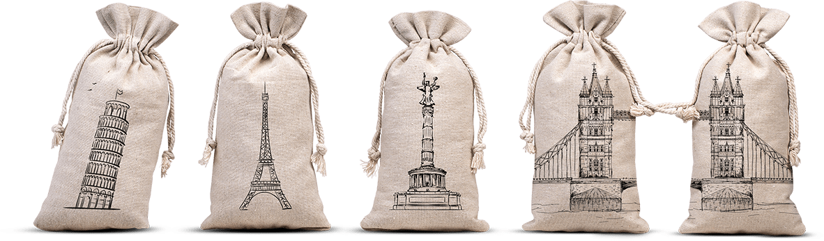 bolsas-de lino personalizadas