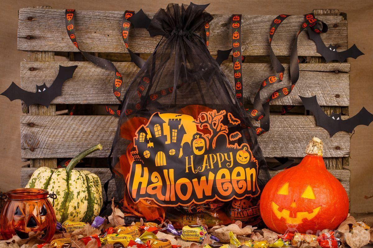 Bolsas decorativas impresas para Halloween