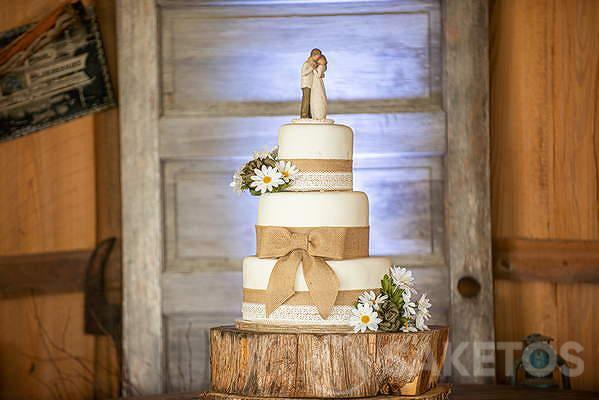 La tarta perfecta para una boda rústica