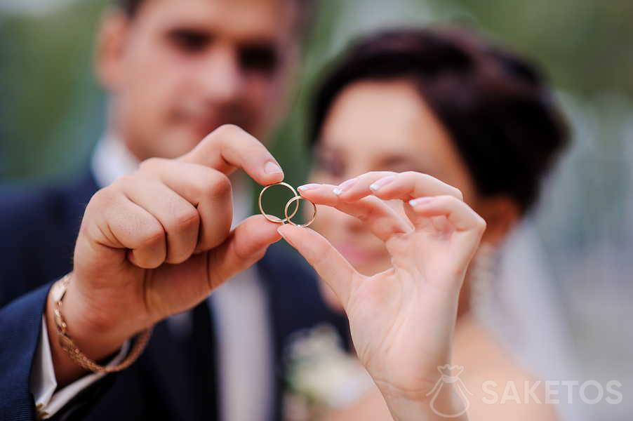 Alianzas de boda: ¿cómo servirlas, en qué envolverlas?