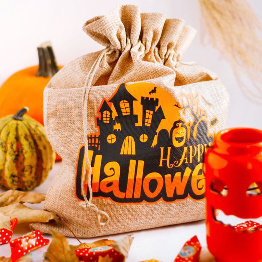 Bolsa con motivos de Halloween