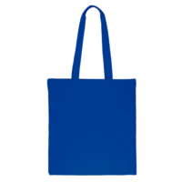 Bolsa de algodón 38 x 42 cm con asas largas - azul Bolsas de algodón