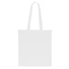Bolsa de algodón 38 x 42 cm con asas largas - blanca Bolsas de algodón
