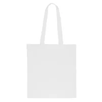 Bolsa de algodón 38 x 42 cm con asas largas - blanca Bolsas de algodón
