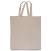 Bolsa de algodón 38 x 42 cm con asas cortas - natural Bolsas de algodón