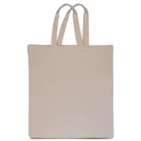 Bolsa de algodón 38 x 42 cm con asas cortas - natural Bolsas de algodón