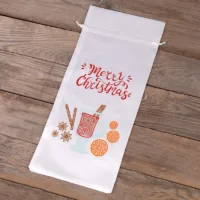 Bolsa de satén 16 x 37 cm con estampado - vino caliente Todos los productos