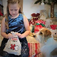 Bolsa estilo lino 30 x 40 cm con la impresión Bolsas grandes de lino