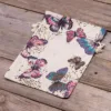 Bolsitas estilo lino con la impresión 18 x 24 cm - natural / mariposa Viajes