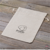 Bolsa grande estilo lino con la impresión 35 x 50 cm - para papas (PL) Jardín y plantas de interior