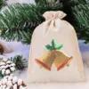 Bolsa de yute 30 x 40 cm - Navidad, Campanas Todos los productos