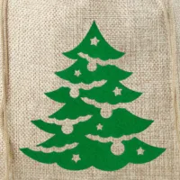 Bolsa de yute 30 x 40 cm - Navidad Bolsas grandes de yute