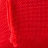 Bolsa grande de yute 30 x 40 cm - rojo San Valentín