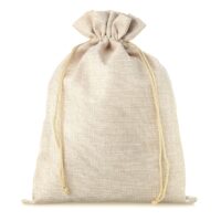 Bolsa grande de yute 45 x 60 cm - natural claro Bolsas grandes 45x60 cm