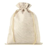 Bolsa grande de yute 45 x 60 cm - natural claro Bolsas grandes 45x60 cm