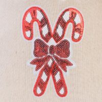 Bolsa estilo lino 26 x 35 cm - Navidad Bolsas grandes de lino