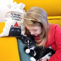 Bolsa estilo lino 30 x 40 cm con la impresión Bolsas grandes de lino