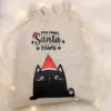 Bolsa estilo lino 30 x 40 cm con la impresión Para mascota