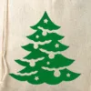 Bolsa estilo lino 30 x 40 cm - Navidad Bolsas grandes 30x40 cm