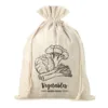 Bolsa grande estilo lino con la impresión 35 x 50 cm - para verduras (EN) Bolsas grandes 35x50 cm