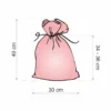 Bolsas de halloween (nro.2) de organza 30 x 40 cm - negro Halloween