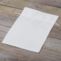 Bolsas de terciopelo 30 x 40 cm - blanco Bolsas blancas