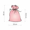 Bolsas de terciopelo 30 x 40 cm - blanco Bolsas ocasionales