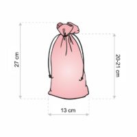 Bolsitas estilo lino 13 x 27 cm - natural Bolsas ocasionales