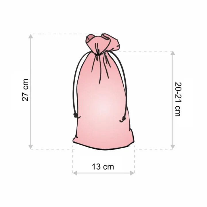 Bolsitas estilo lino 13 x 27 cm - natural Bolsas ocasionales