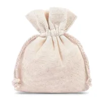 Bolsas de algodón 11 x 14 cm - natural Bolsas pequeñas 11x14 cm