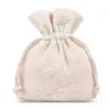 Bolsas de algodón 6 x 8 cm - natural Bolsas pequeñas 6x8 cm