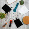 Bolsas de algodón 6 x 8 cm - negro Viajes