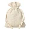 Bolsitas estilo lino 6 x 8 cm - natural Bolsas pequeñas 6x8 cm