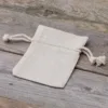 Bolsitas estilo lino 6 x 8 cm - natural Bolsas pequeñas