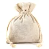 Bolsitas estilo lino 6 x 8 cm - natural Jabones