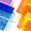 Bolsas de organza 12 x 15 cm - mezcla de colores de primavera Velas