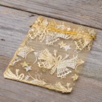Bolsas de organza 15 x 20 cm - Navidad / 3 Bolsas ocasionales