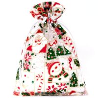 Bolsas de organza 15 x 20 cm - Navidad / 5 Uso