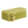 Bolsas de organza 15 x 33 cm - verde oliva Semana Santa