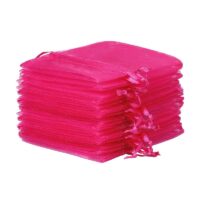Bolsas de organza 18 x 24 cm - fucsia Para niños