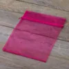 Bolsas de organza 18 x 24 cm - fucsia San Valentín