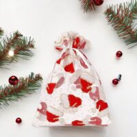 Bolsas de organza 18 x 24 cm - Navidad Bolsas con impresion