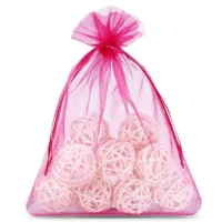 Bolsas de organza 22 x 30 cm - fucsia Bolsas fucsia